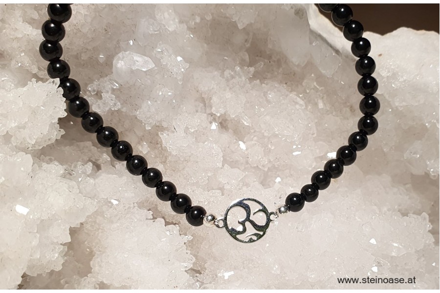 Armband 'OM' & Onyx